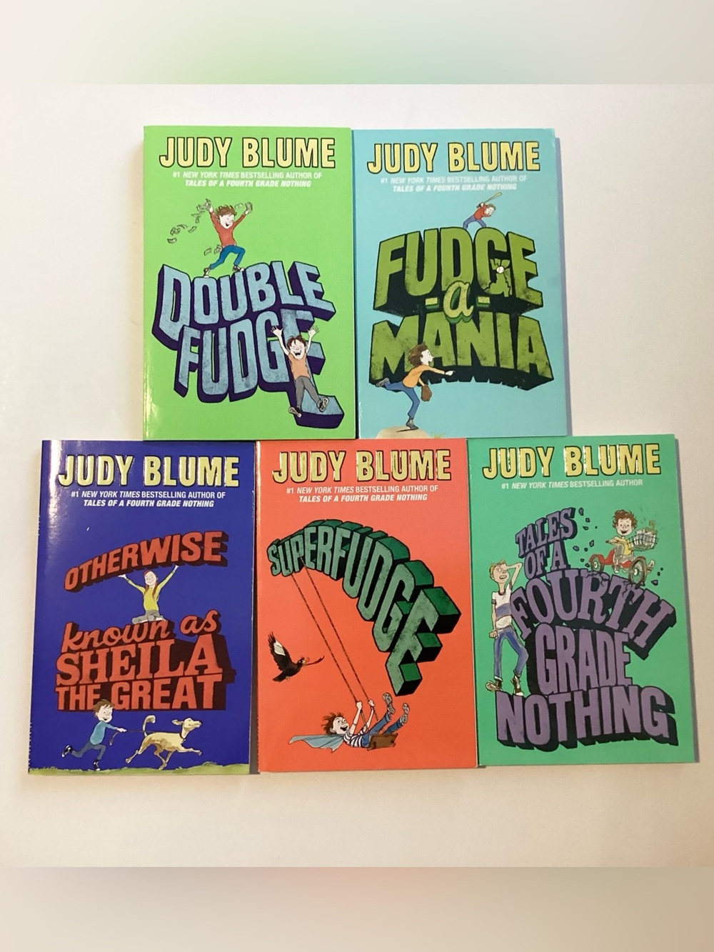 The Complete Set of Fudge Books by Judy Blume - 5 Book Boxed Set - Picture 4 of 5